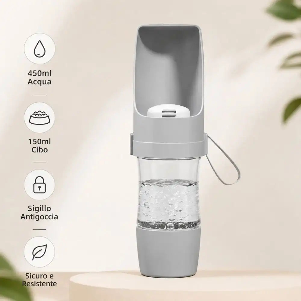 TravelPet™ | Borraccia Portatile per Cani con Dispenser