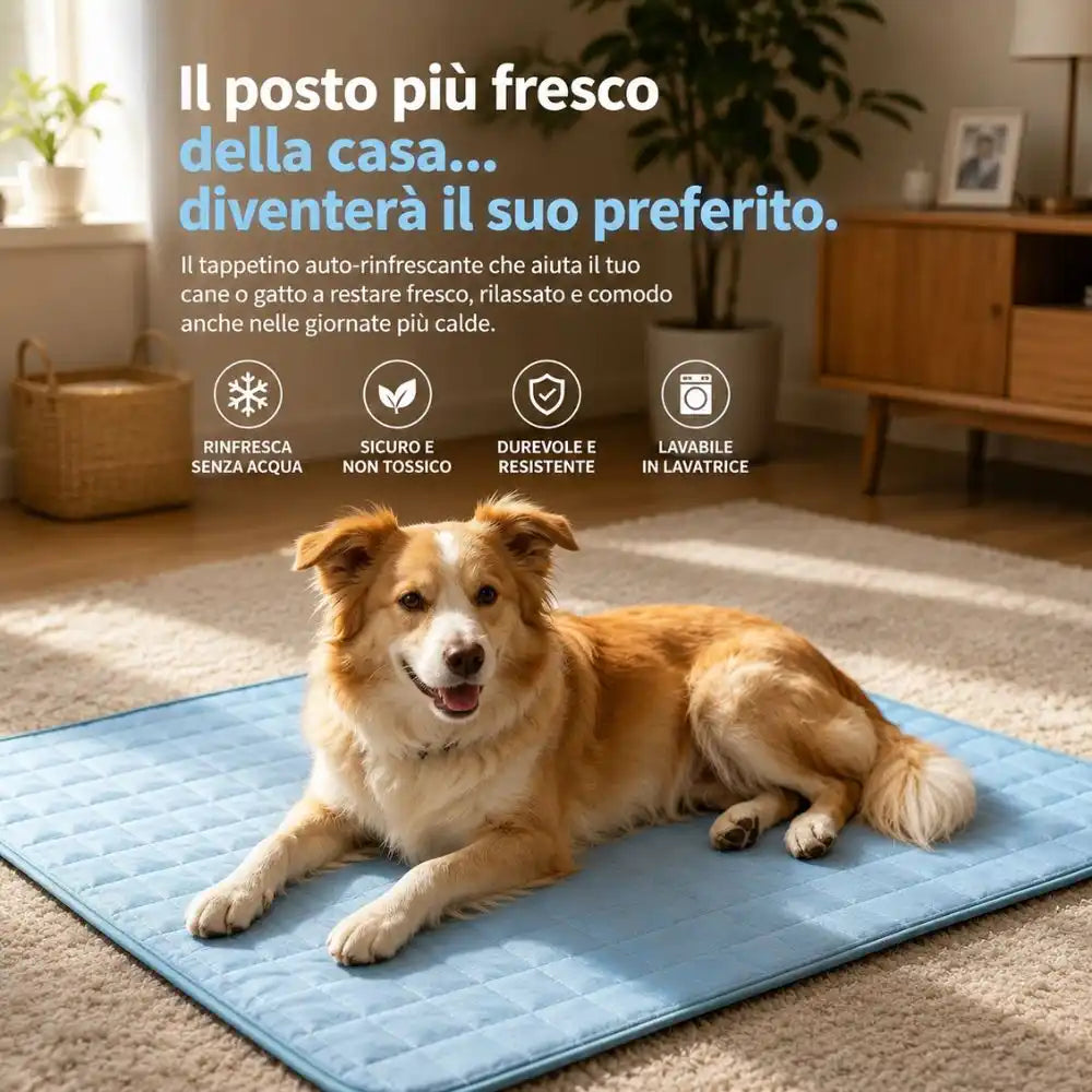 FreshPet™ | Tappetino Refrigerante per Cane e Gatto