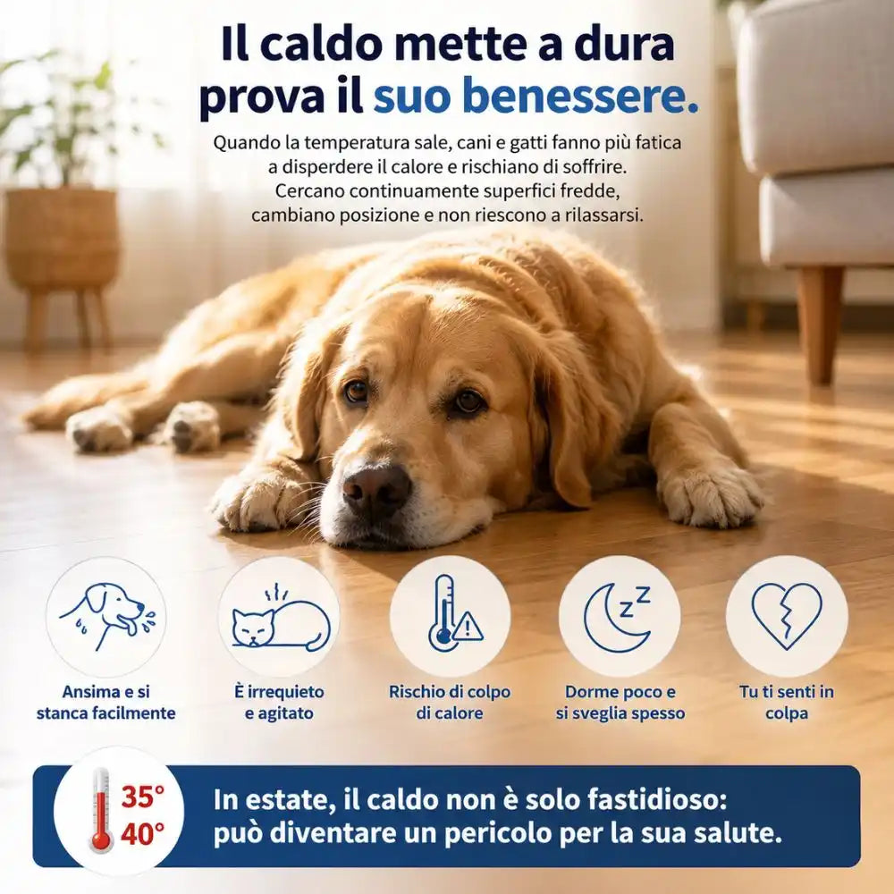 FreshPet™ | Tappetino Refrigerante per Cane e Gatto